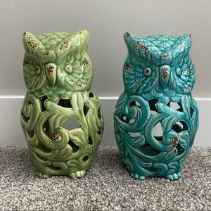 2 for $15 💥 Owl Candle Holder Decor